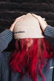Gorro Beanie Low Crema | More Amor