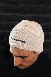 Gorro Beanie Low Crema | More Amor