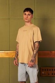 Polera 250 gr Ecru Heavy Weight | more amor