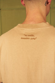 Polera 250 gr Ecru Heavy Weight | more amor