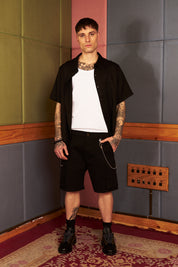 Short Cargo Negro | More Amor