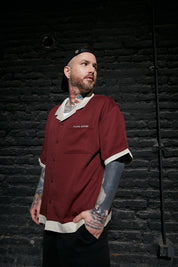 Camisa Ornaments Burdeo | Cerotatuajes