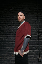 Camisa Ornaments Burdeo | Cerotatuajes