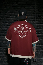 Camisa Ornaments Burdeo | Cerotatuajes