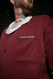 Camisa Ornaments Burdeo | Cerotatuajes