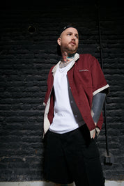 Camisa Ornaments Burdeo | Cerotatuajes