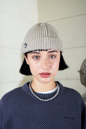 Gorro Beanie Fisherman Ecru | more amor