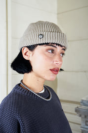Gorro Beanie Fisherman Ecru | more amor