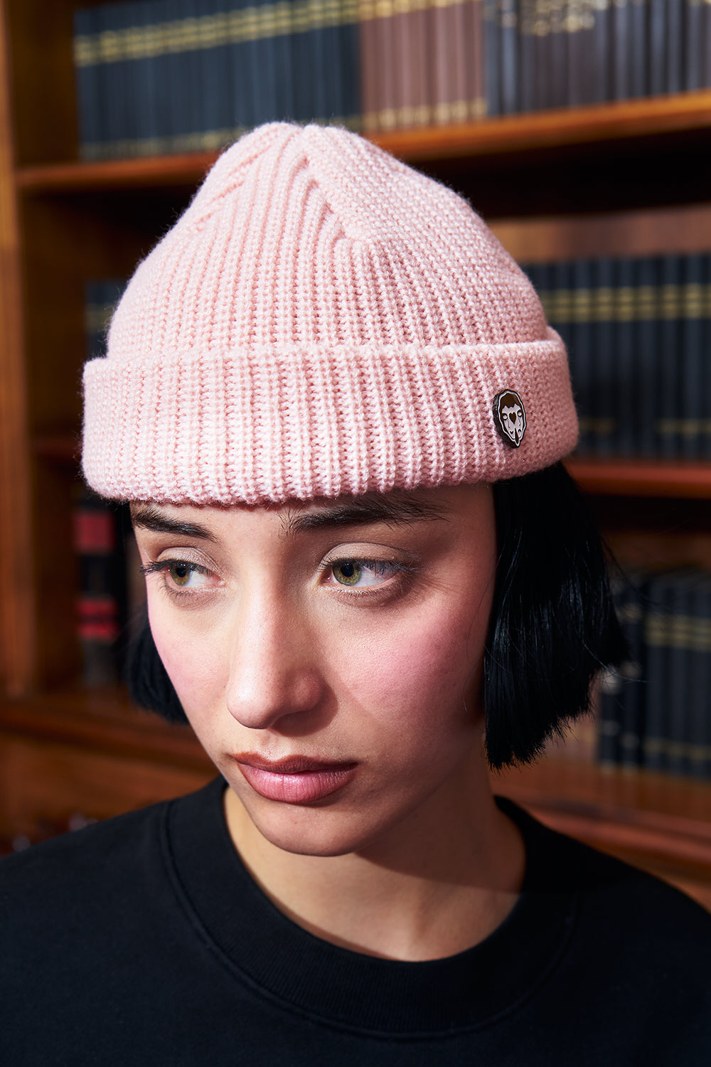 Gorro Beanie Fisherman Rosado | more amor