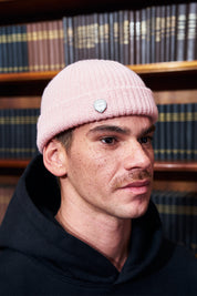 Gorro Beanie Fisherman Rosado | more amor