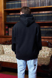 Polerón con Gorro Written Negro | more amor