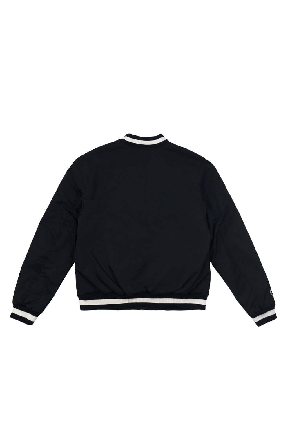 Bomber Jacket Japanese Waves Negro | Pablo Esquivel