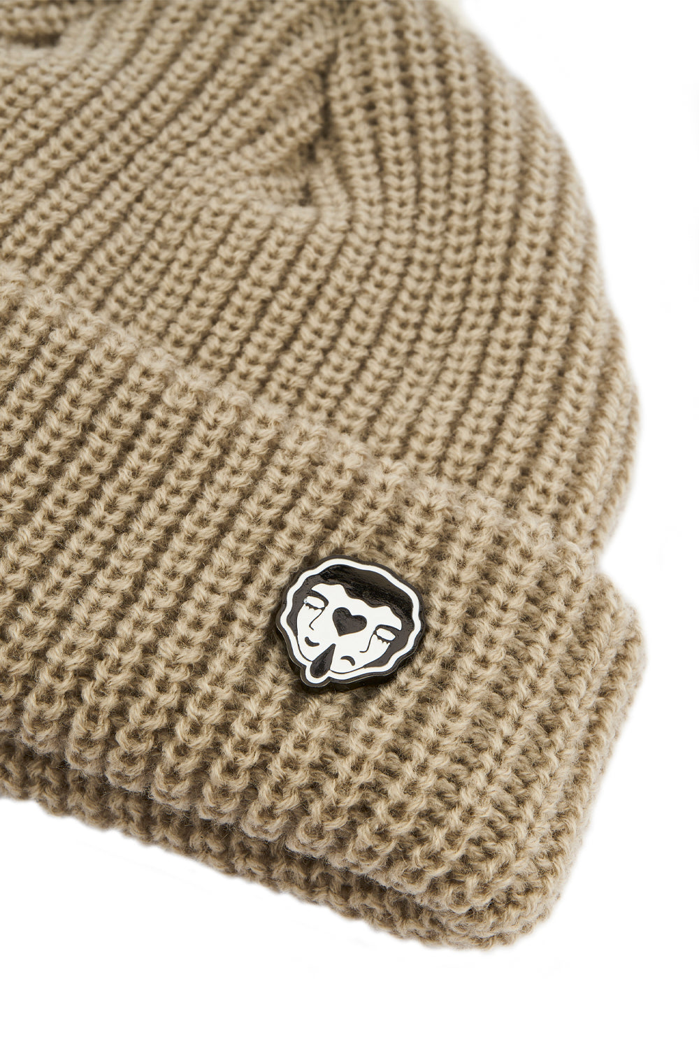 Gorro Beanie Fisherman Ecru | more amor