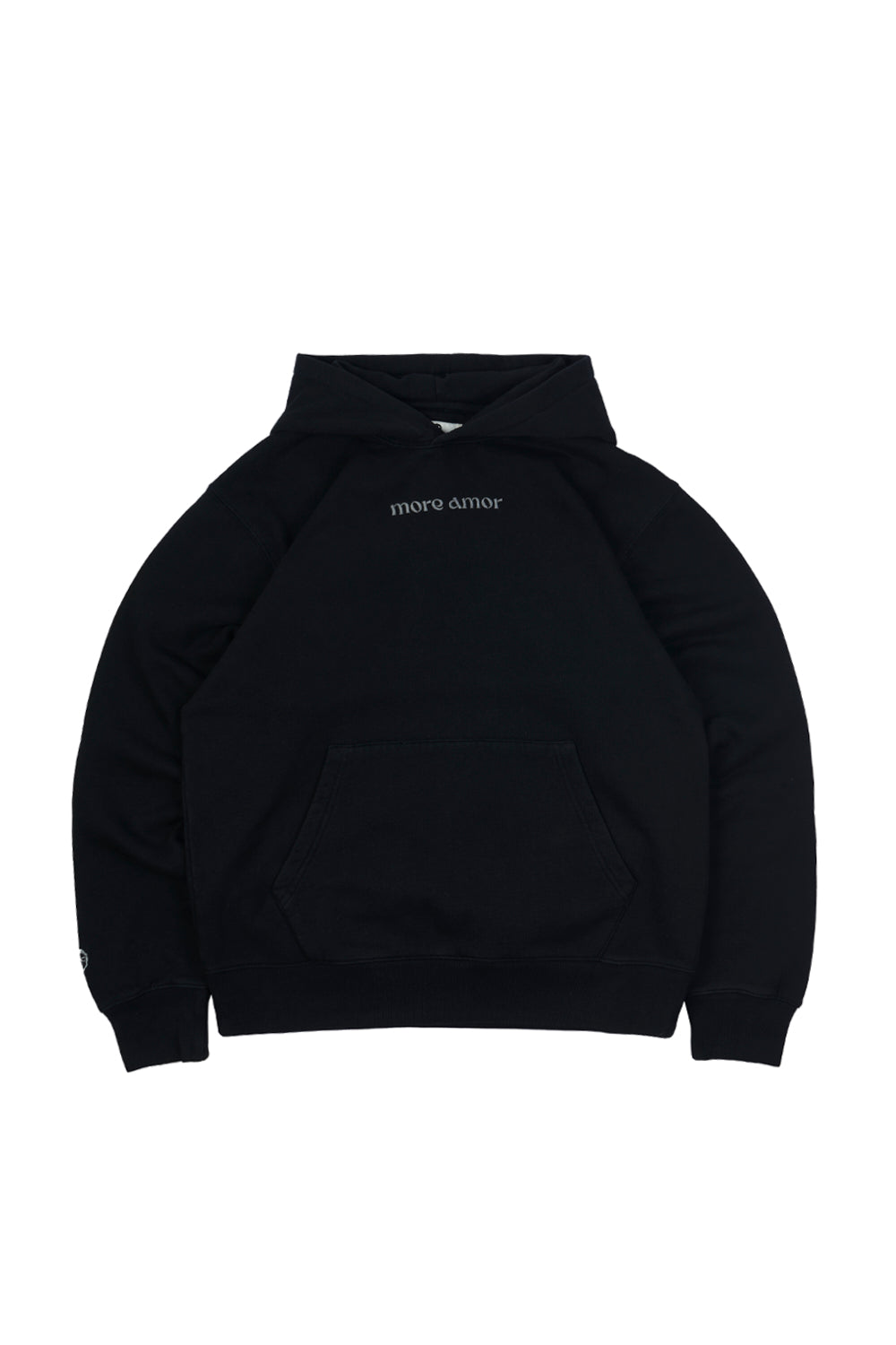 Polerón con Gorro Written Negro | more amor