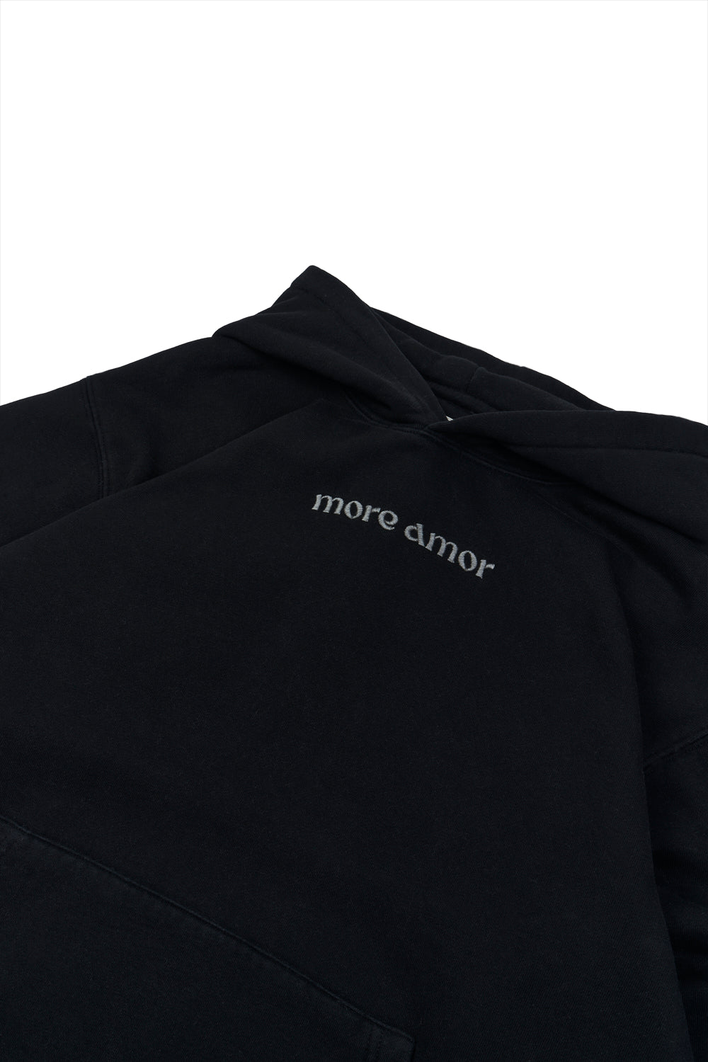 Polerón con Gorro Written Negro | more amor