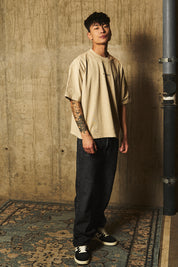 Polera Boxy Fit 250gr Ecru | More Amor