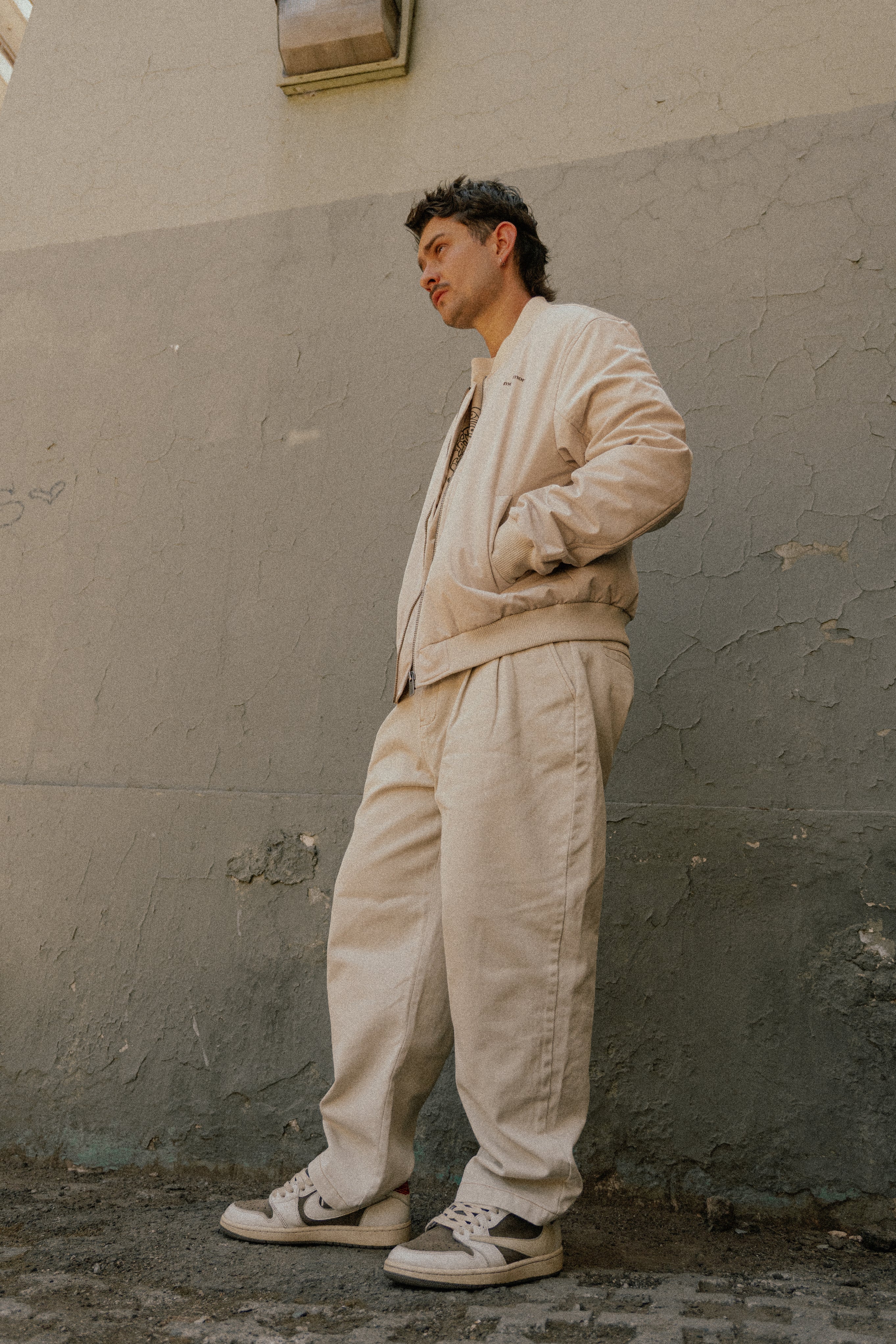 Pantalón Denim Daily Ecru | more amor