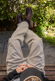 Pantalón Denim Daily Ecru | more amor