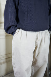 Pantalón Denim Daily Ecru | more amor