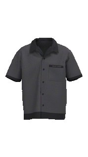 Camisa Flower Tribal Gris | Francisco Chaone