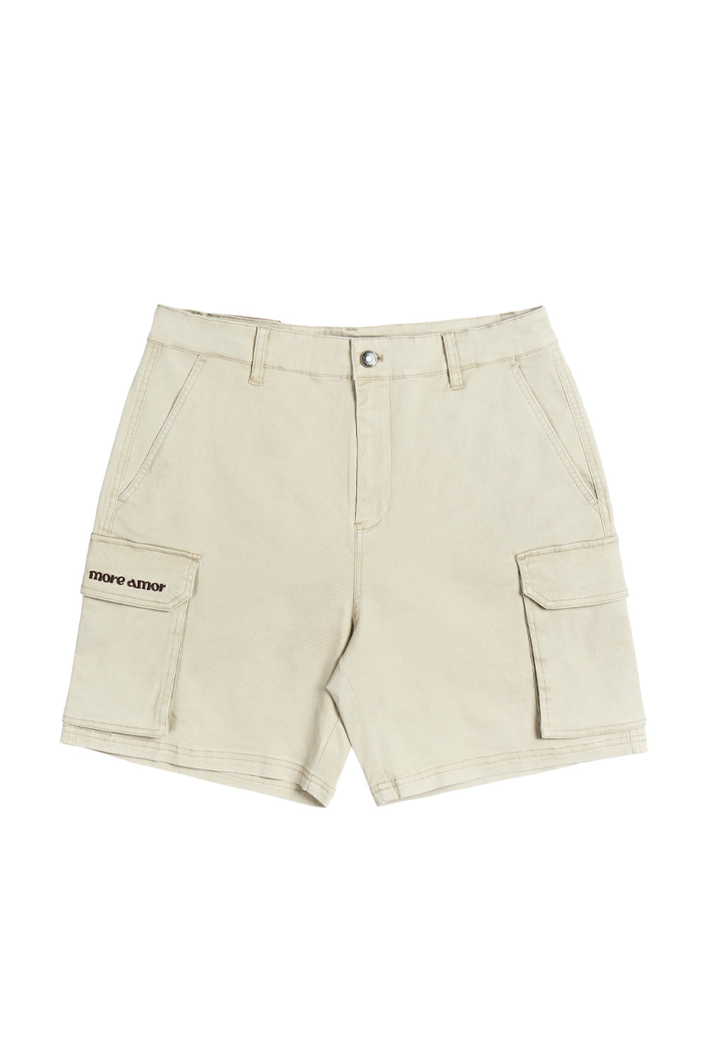 Short Cargo Ecru | More Amor