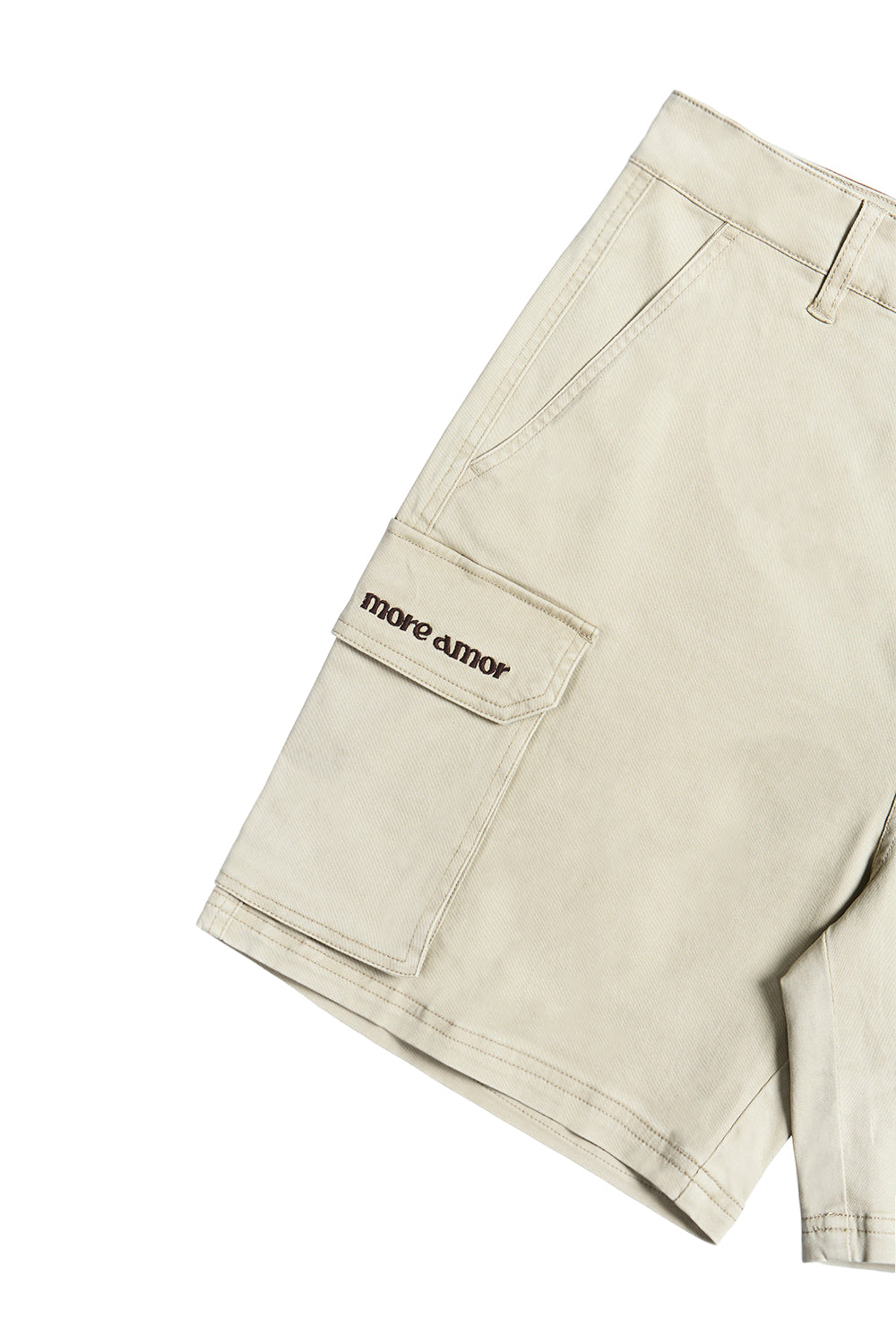 Short Cargo Ecru | More Amor