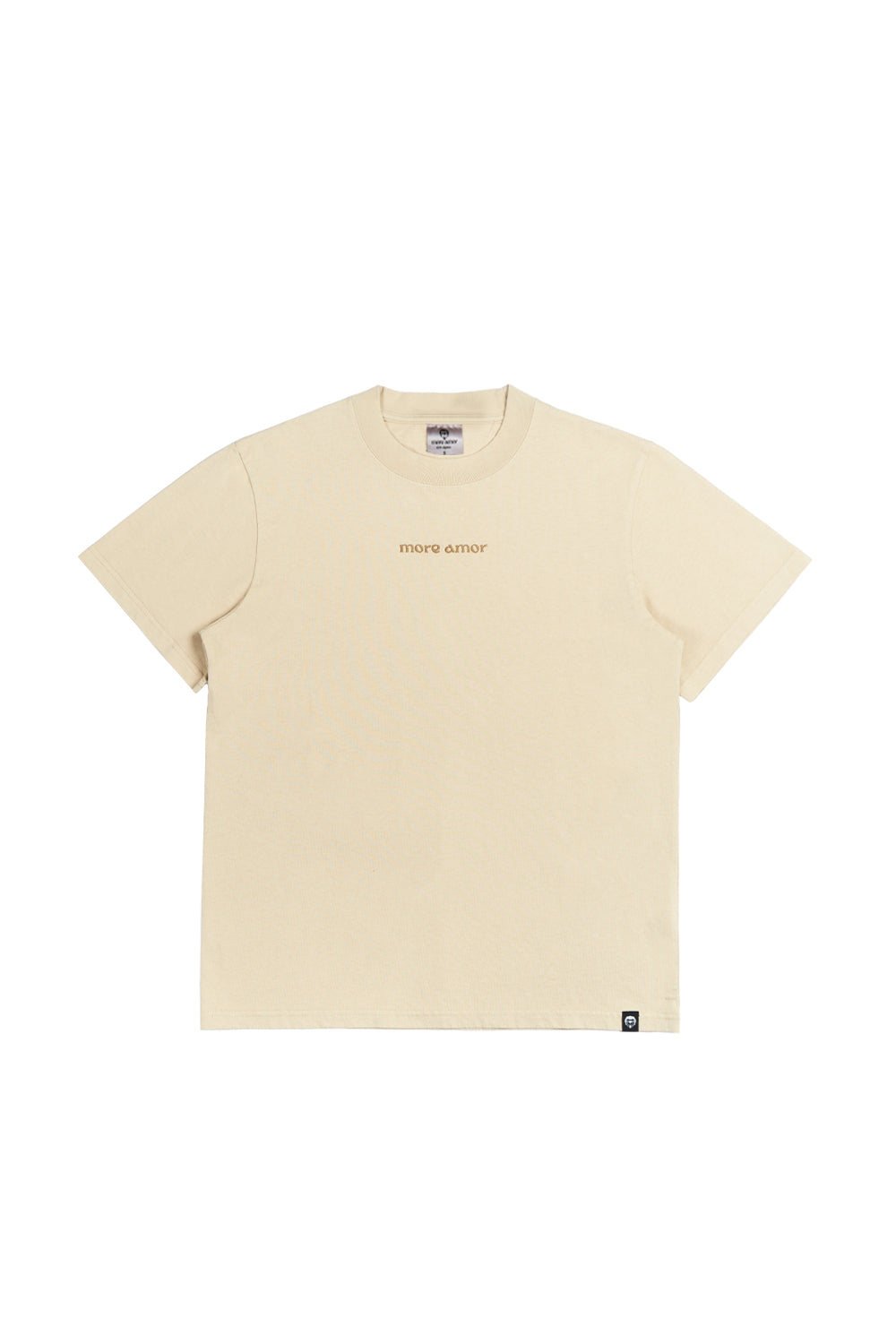 Polera 250 gr Ecru Heavy Weight | more amor