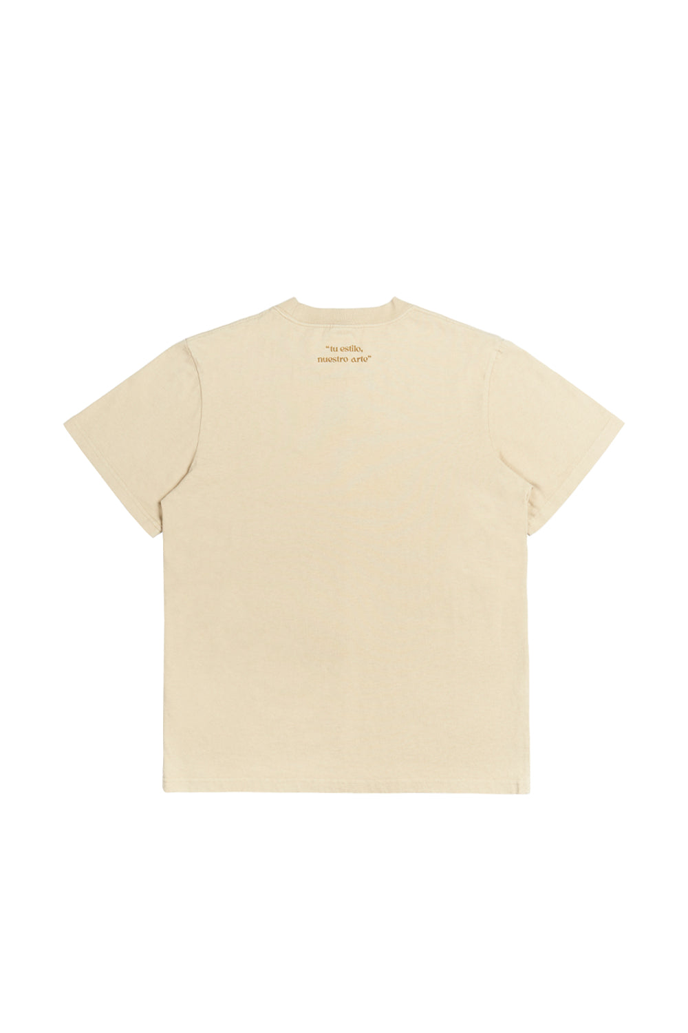 Polera 250 gr Ecru Heavy Weight | more amor