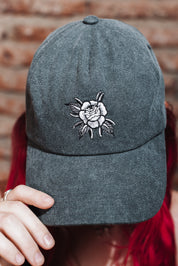Jockey Ball Cap Traditional Rose Gris | Dimedarko