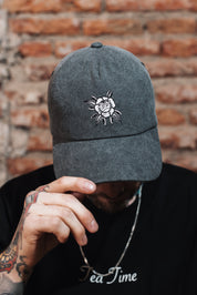 Jockey Ball Cap Traditional Rose Gris | Dimedarko
