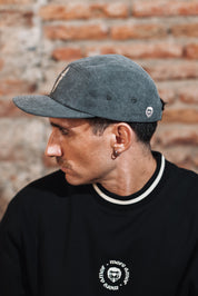 Jockey Five Panel Dagger Gris | Dimedarko