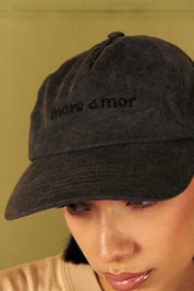 Jockey Ball Cap Gris | More Amor