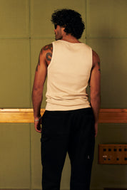 Polera Sin Mangas Ecru | more amor