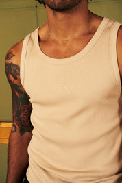 Polera Sin Mangas Ecru | more amor