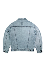 Denim Chaqueta Celeste | more amor