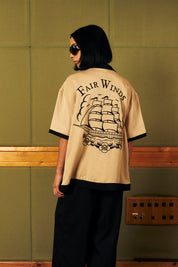 Camisa Fair Winds Ecru Mujer | DimeDarko