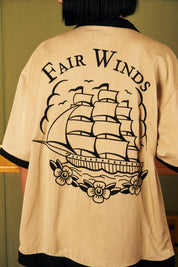 Camisa Fair Winds Ecru Mujer | DimeDarko