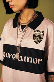 Polera Futbol Ecru Mujer | more amor
