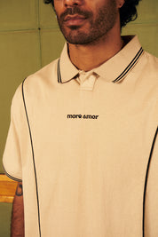 Polera 80's more amor Ecru Boxy Fit | more amor