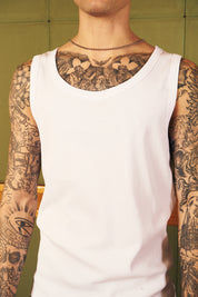 Polera Sin Mangas Blanca | More Amor