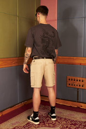 Short Cargo Ecru | More Amor
