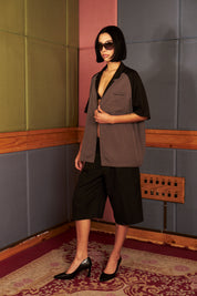 Camisa Raglan Gris&Negra Mujer | more amor