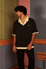 Camisa ShenLong Negra | Cristobal Morales
