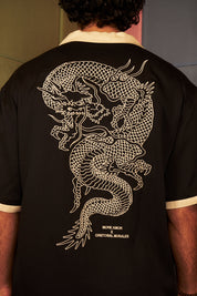 Camisa ShenLong Negra | Cristobal Morales