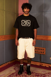 Polera Snake Negra | Cristobal Morales