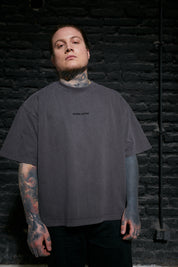 Polera Boxy Fit 250gr Gris | More Amor