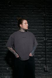 Polera Boxy Fit 250gr Gris | More Amor