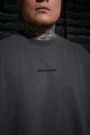 Polera Boxy Fit 250gr Gris | More Amor