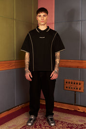 Polera 80's more amor Negra Boxy Fit | more amor