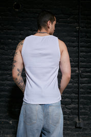 Polera Sin Mangas Blanca | More Amor